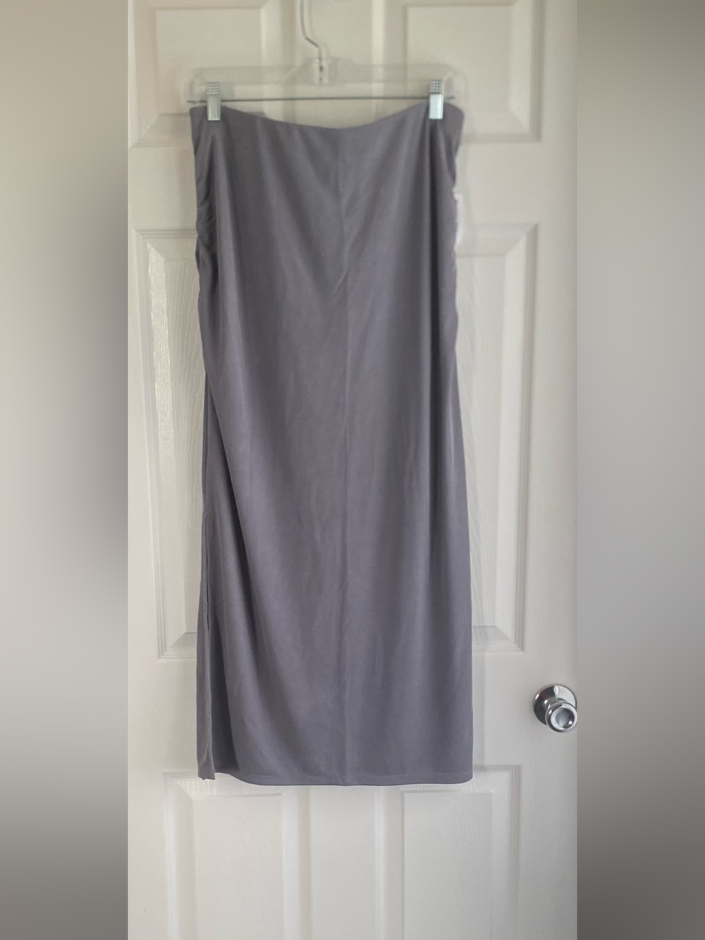 Old Navy Midi Skirt in Slate Blue